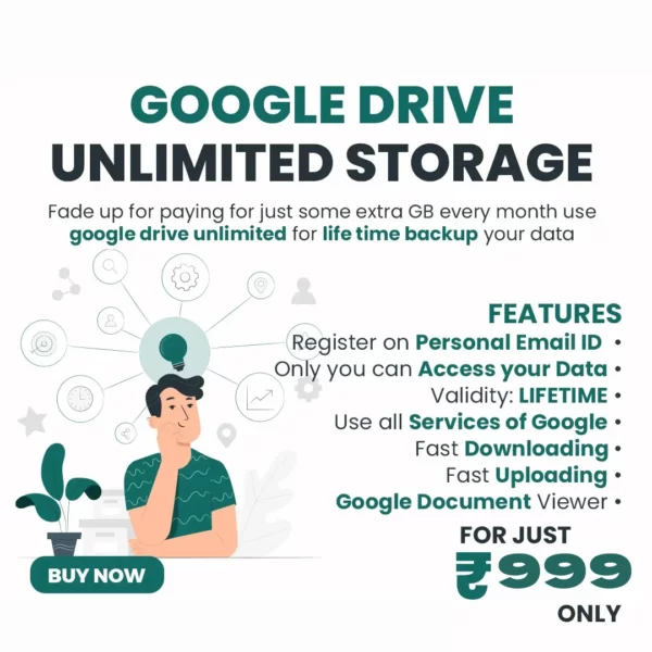 Google Drive – Unlimited Storage